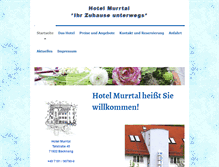 Tablet Screenshot of hotel-murrtal.de